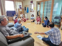 김제 백산면 신임 최미화 면장, 경로당 방문 부임 인사 및 현장행정 펼쳐