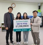 정읍 동신초 학생들, 나눔장터 수익금 기부 선행 귀감