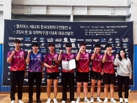 창단 3년 군산대 남자 탁구, 전국대회 개인 복식 우승
