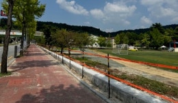 정읍제일고 담장 철거…지역사회 호응