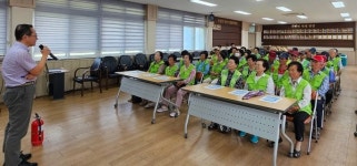 정읍시 덕천면, 노인일자리 참여자 혹서기 안전교육 실시