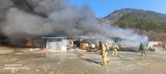 완주군 소양면 교회에서 불...인명피해 없음