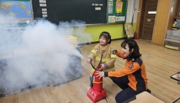 정읍소방서, 5개 초등학교 신입생 대상 소방안전교육