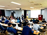 익산署 망성파출소, 마을 이장단과 치안 예방 토크콘서트 개최
