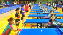 전국대축전 전초전… 제9회 전민일보배 탁구대회 성료