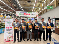 전북농협, 수도권 하나로마트에서 예담채 복숭아 특별판매전