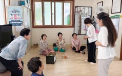 정읍시 초산동, 관내 경로당에 수박·아이스커피 전달