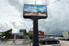 정읍시, 신태인역 광장에 대형 전광판 설치 운영