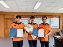 군산소방서, 이달의 칭찬소방공무원 2명 선정