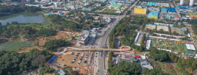 익산시 신흥공원~중앙체육공원 도심 속 두 공원 하나로
