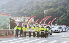 정읍署, 내장산 단풍철 교통관리·안전사고 예방 총력