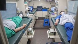 동군산병원 임직원, 사랑의 단체 헌혈 생명나눔 실천