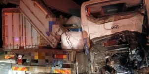 통영대전고속도로 덕유산IC 인근서 차량 3대 연쇄 추돌…50대 운전자 중상