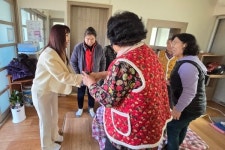 정읍시 상교동 정혜연 동장, 부임 첫 행보로 경로당 소통