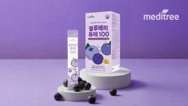 메디트리, 껍질까지 통째로 갈아 넣은 블루베리 퓨레 100 출시