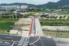 정읍시, 송령교 확장…11일 전면 개통