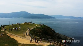 [SN여행]상쾌한 해풍과 아름다운 풍경이 있는 바람의 언덕 [경남 거제]