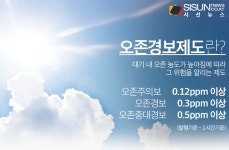 두 얼굴의 존재 오존(ozone), 오존 경보 제도의 발령과 대처법 [인포그래픽]