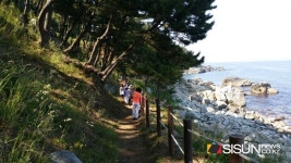 [SN여행] 영덕 블루로드 도보여행, 대게공원에서 고래불해수욕장까지 [경북 영덕]