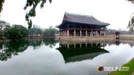 [SN여행] 북악산의 절경과 어우러진 경복궁의 꽃 경회루 [서울 종로]