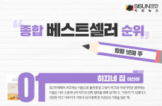 이신아작업실 | 이번 주 종합 베스트셀러 순위 [인포그래픽]