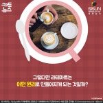 [카드뉴스] 하트, 고양이, 나뭇잎...커피 위의 예술! 라테아트의 유래와 원리