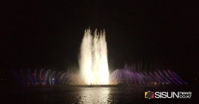[SN여행] 아름다운 물과 빛의 향연, 목포 바다의 오케스트라 춤추는 바다분수 [전남 목포]
