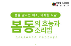 [오늘의 레시피] 봄을 알리는 채소, 아삭한 식감의 봄동 [인포그래픽]