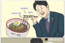 아! 베야...사학스캔들로 탈난 아베 정권 [시선만평]