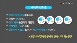 [건강프라임] 후비루 증상, 입냄새 유발할 수 있어