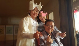 송가인 엄마 관심 집중...국가 무형문화재 제72호 진도씻김굿 전수교육조교 송순단 씨