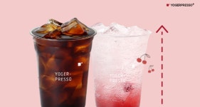 요거프레소, 메뉴 개발의 힘 빅 사이즈 전문 브랜드 요거프레소 플러스 런칭