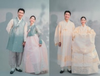 이종순한복, 신랑신부 한복 신상 화보 전격 공개