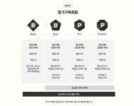 주식회사 티와이스토리, 회원등급 및 정기구독 제도 리뉴얼