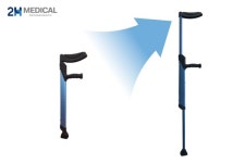 2H메디컬, 누구에게나 편안한 높이와 디자인 담은 에프라인 목발 출시