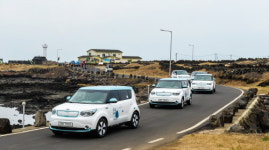 기아차 간판모델 쏘울 EV, 제주 우도 첫 렌터카로 선정