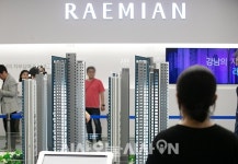 [포토오늘] 삼성물산, 강남권 중심 주거단지 래미안 라클래시 견본주택 오픈