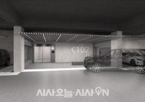 현대건설, 디에이치 지하공간 디자인 타임리스 선봬 [포토]