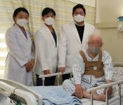 중앙대병원, 100세 폐암환자 절제 수술 성공