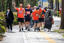 국토대종주 13일차, 안양 향해 달리는 안철수