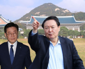 20%대 지지율 정체 이재명, 윤석열과 양강 구도 흔들리나