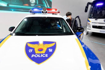 제76주년 경찰의날 '국제치안산업박람회' 찾은 시민들