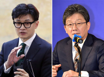 차기 대권 한동훈 19% 유승민 18% 홍준표 12%…韓 6%p 올라