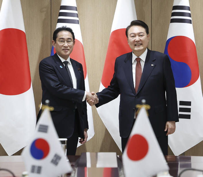 한일 정상회담, 협력과 공조 강조하며 한미일 공조 강화 다짐
