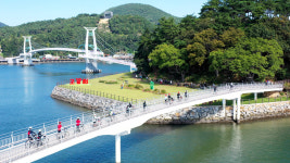 광양 섬진강자전거길, 한국관광공사 봄날의 자전거여행 선정