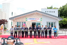 [사천시 소식] 신수도 경로당 준공-보건소 100세 노인 가정방문 검진
