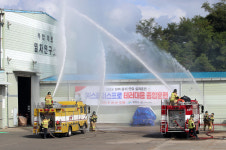 밀양시 방위산업체 스페이스프로 공장서 을지연습 실제훈련