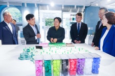 [포토] 강기정 광주광역시장, 재활용 업, 쓰레기 다운 위한 간담회 참석