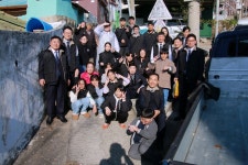 [포토] 양동제일교회, 연탄으로 전한 사랑 훈훈