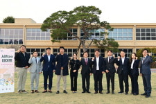 [진주시 소식] 조규일 시장 차세대 경영인 간담회-송백자전거도로변 꽃길